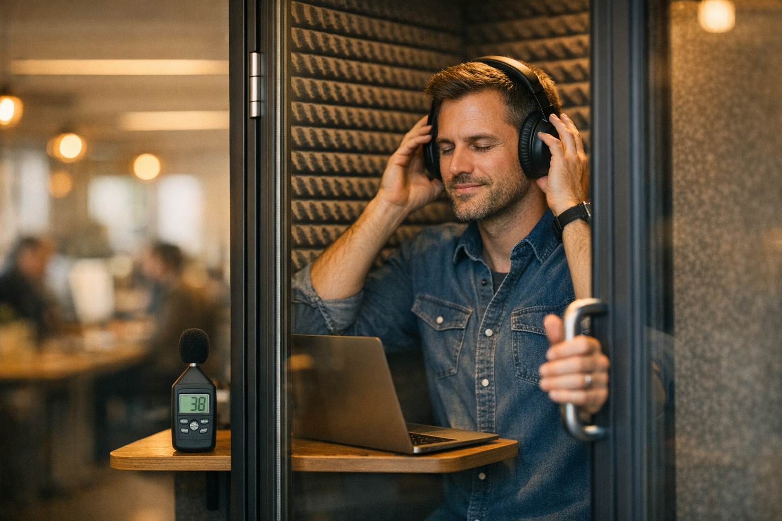 Akoestische oplossingen voor kantoor