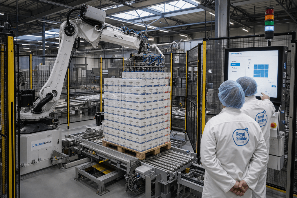 Wat zijn de belangrijkste verschillen tussen een robotpalletiseermachine en een conventionele (laag-)palletiseermachine, en welke past het beste bij jouw&nbsp;productie?