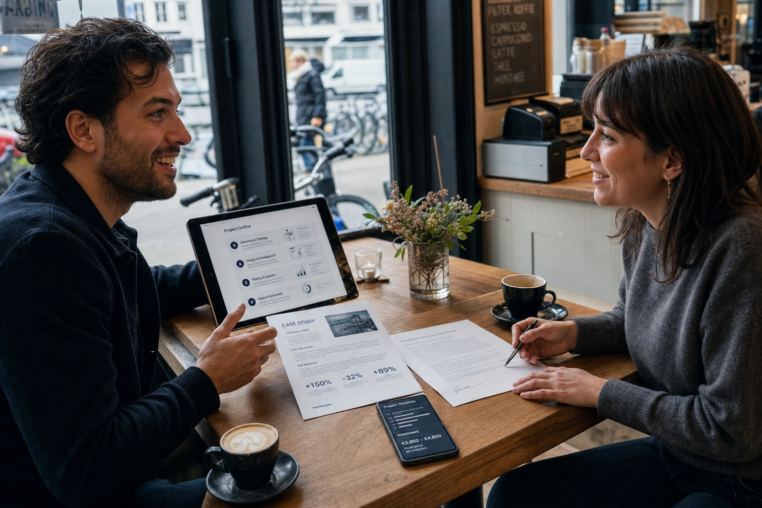 Structuring a professional freelance proposal