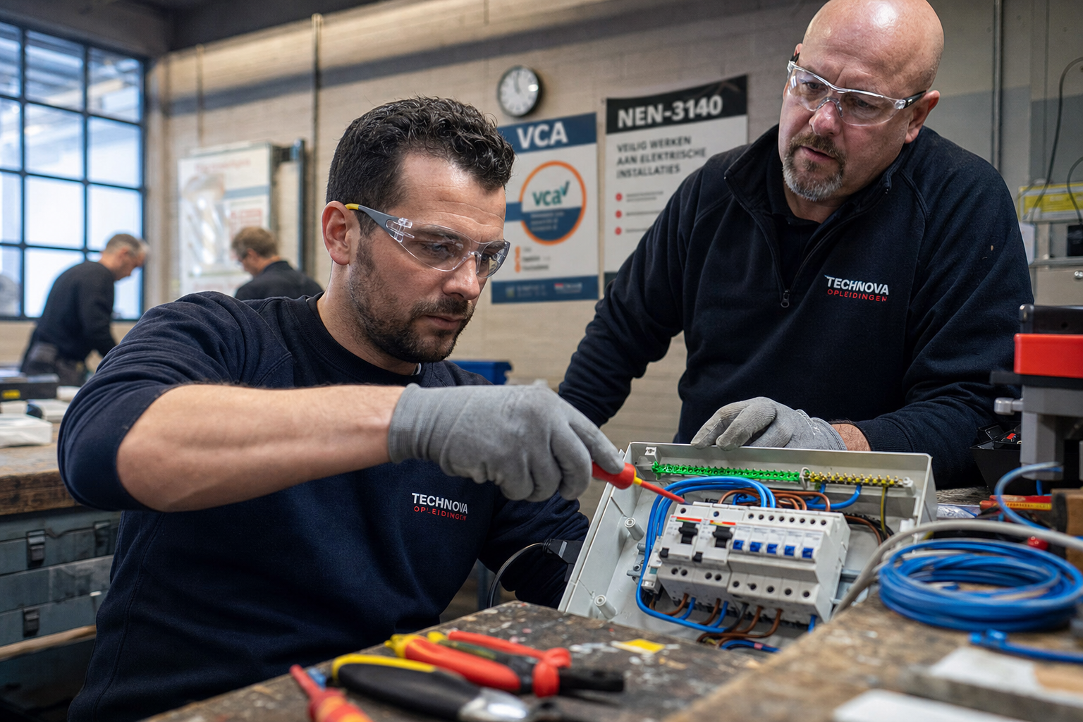 Werken in de elektrotechniek